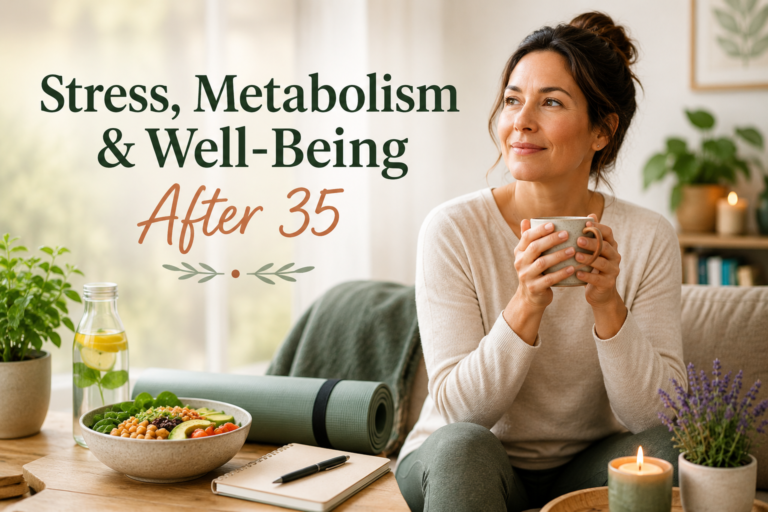 How Stress and Metabolism May Affect Weight Management After 35