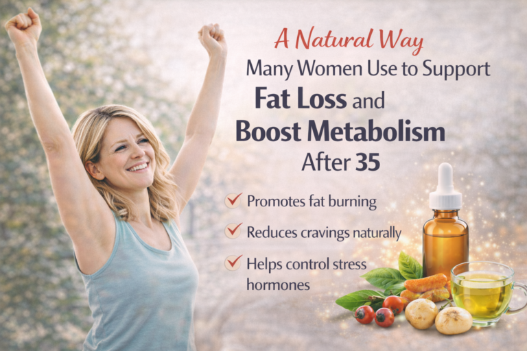A Natural Way Many Women Use to Support Fat Loss and Boost Metabolism After 35